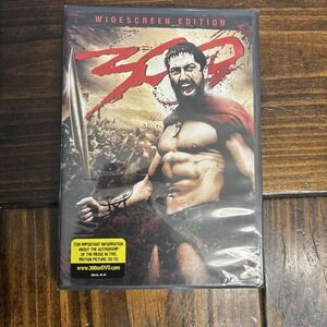 Three Hundred‎ 300 DVD Widescreen  Gerard Butler  New Factory Sealed